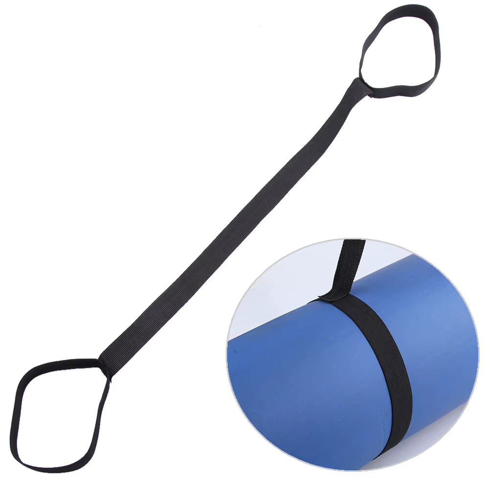 1-10PCS Yoga Mat Strap Belt Portable Adjustable Sports Sling Shoulder Carry Strap Exercise Stretch Fitness Elastic Yoga Belt