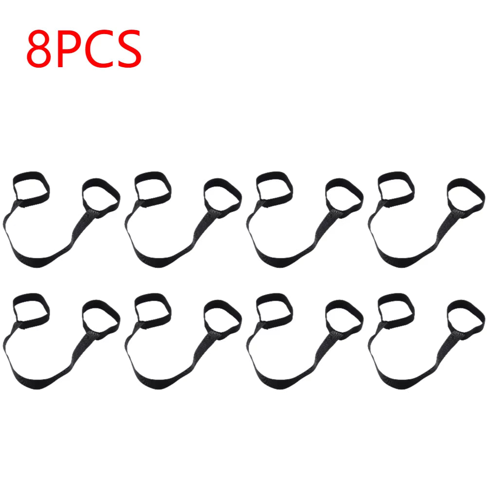 1-10PCS Yoga Mat Strap Belt Portable Adjustable Sports Sling Shoulder Carry Strap Exercise Stretch Fitness Elastic Yoga Belt