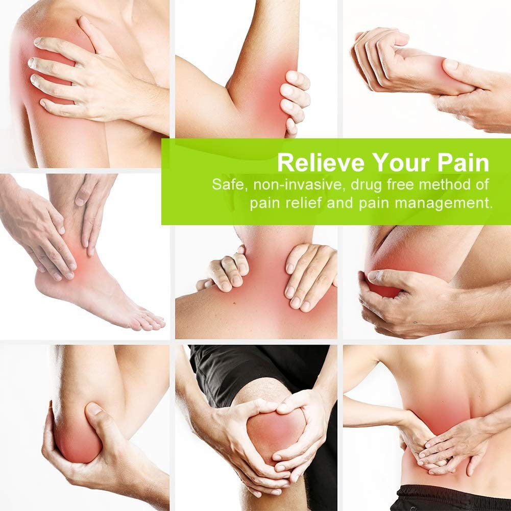 Auvon Rechargeable Tens Unit Muscle Stimulator, 24 Modes 4Th Gen Tens