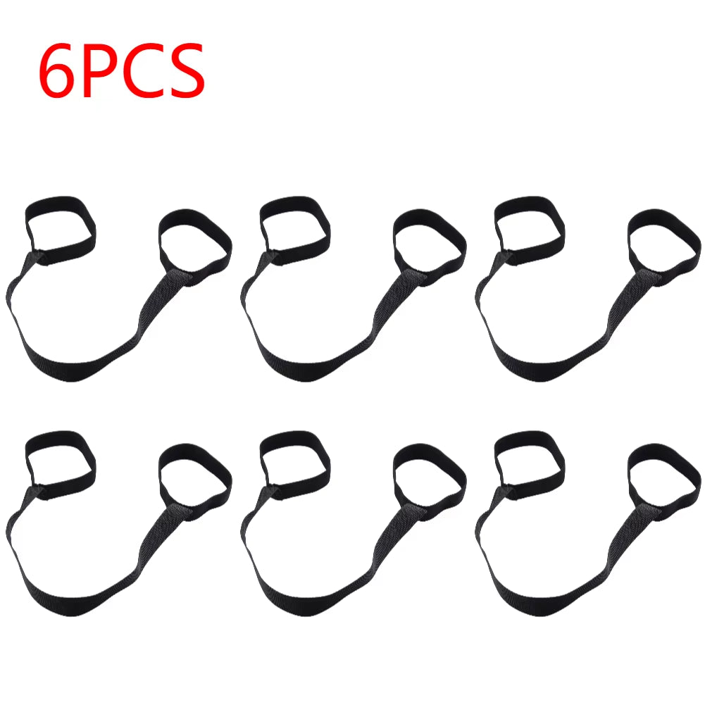 1-10PCS Yoga Mat Strap Belt Portable Adjustable Sports Sling Shoulder Carry Strap Exercise Stretch Fitness Elastic Yoga Belt